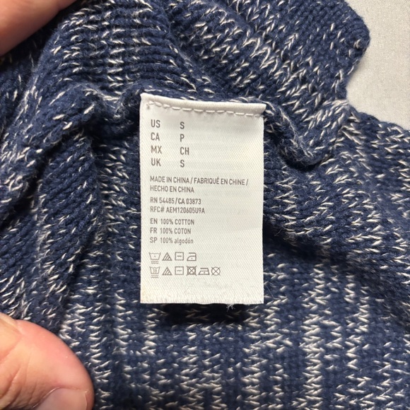 American Eagle Outfitters Navy Sweater - Picture 3 of 5